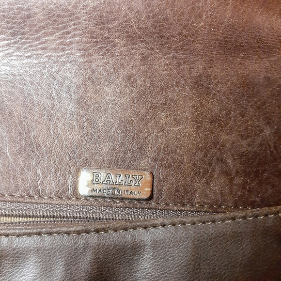 Vintage Bally  Leather Bag Brown  Bally - Picture 8 of 10